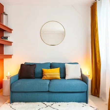 Apartman Habitat Parisien - 1br-1ba For 4 - Marais Bastille Párizs