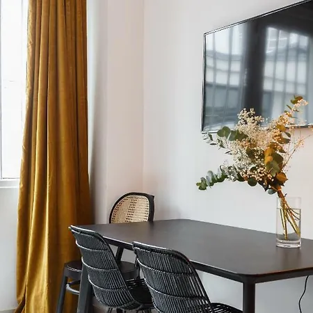 Habitat Parisien - 1br-1ba For 4 - Marais Bastille Parijs