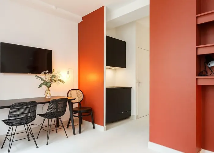 Habitat Parisien - 1br-1ba For 4 - Marais Bastille París